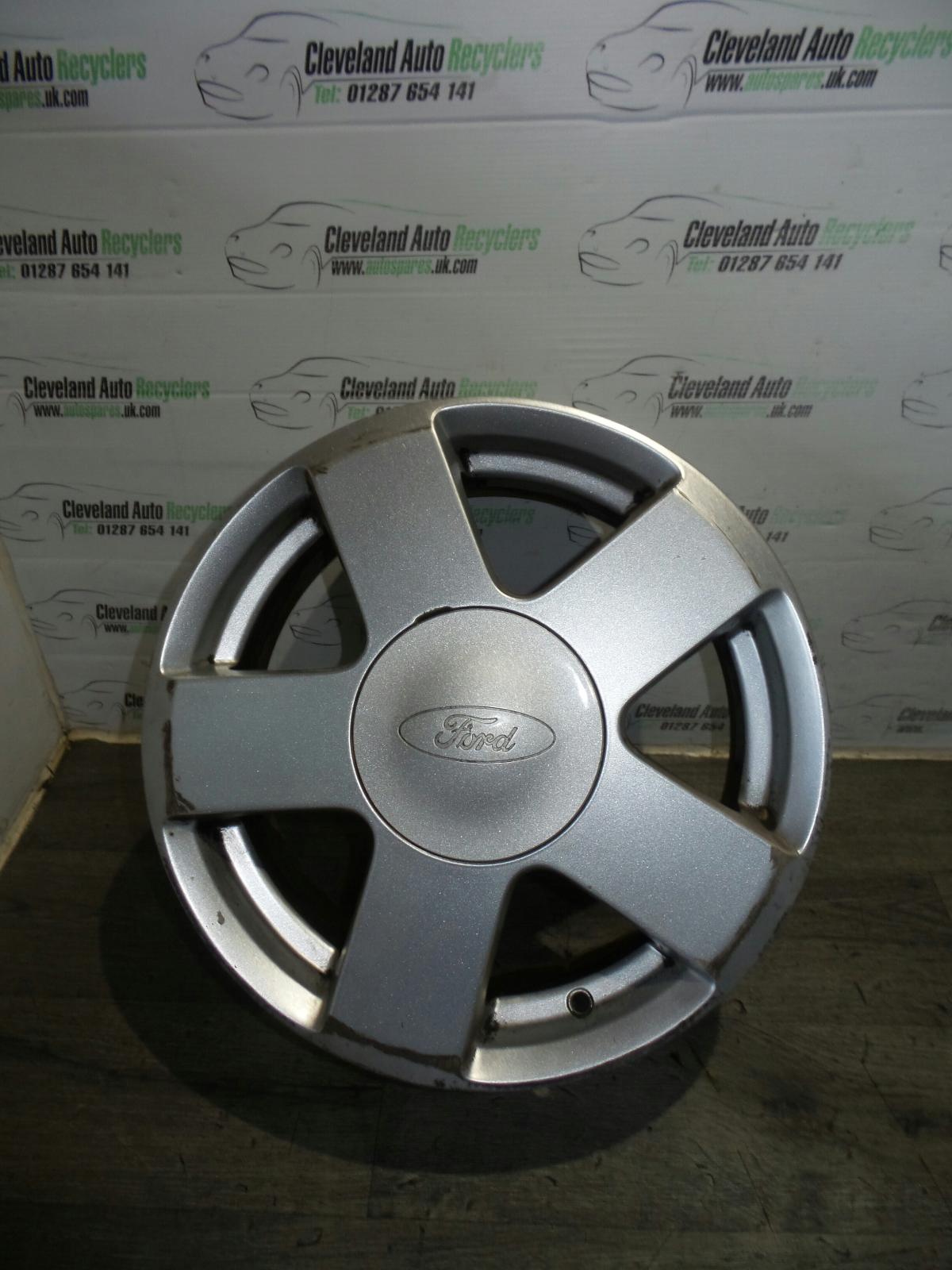 2004 FORD FIESTA MK6 5 SPOKE 4 STUD 15 INCH ALLOY WHEEL 6.0Jx15H2 ET52